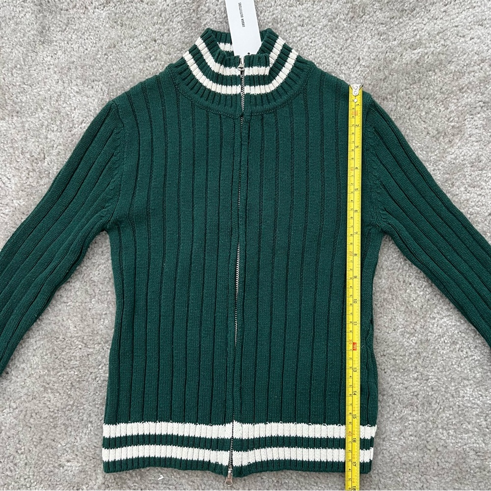 NEW Urban Outfitters Varsity Zip Sweater - Picture 6 of 10